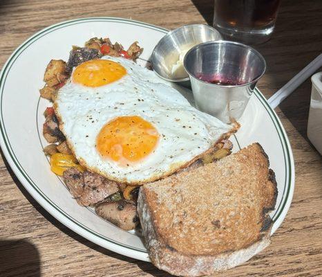 Brisket hash