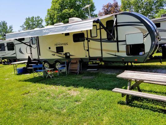 Our 1st RV from Kramer's Kampers and we love it and the after sales service! Professional and polite staff!