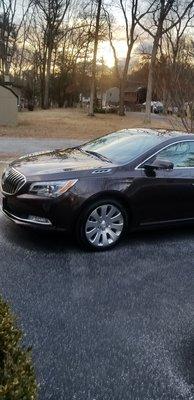 Buick LaCrosse from Ron Bouchard,  great customer service quick to get me on the road.  my person was Michael Ciccolini.