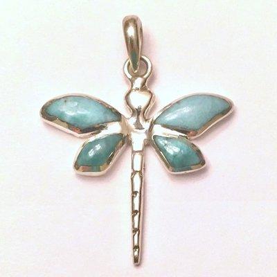 We specialize in Dragonflies and always carry a large collection. This is in Larimar.