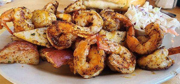 Cajun grilled shrimp