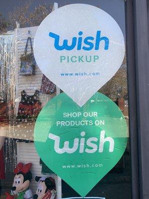 Wish pickup site.  Receive your wish packages faster and for a fraction of the shipping cost.