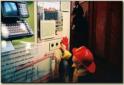 The Aurora Regional Fire Museum's new interactive exhibits encourage visitors to touch, flip, push, read, listen, and learn