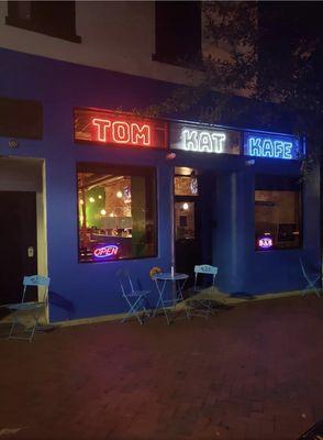 Front of Tom Kat Kafe