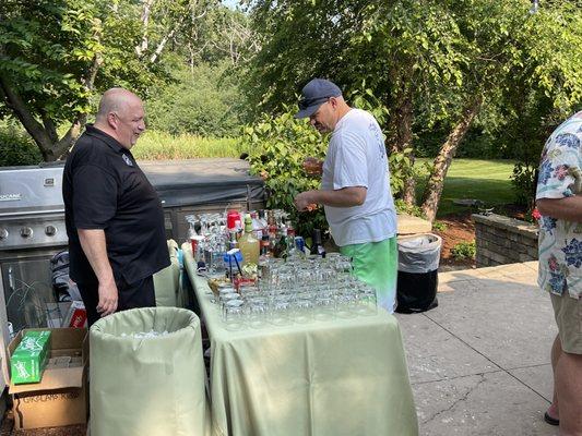 Ed our bartender made cocktailing effortless