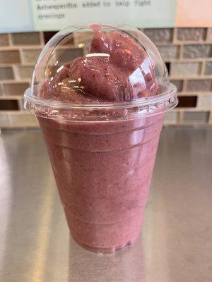 peach berry combo smoothie