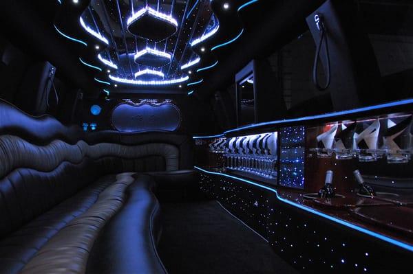 Interior in our Limousines  Call Today for a Free Price Quote! 845-544-0802 or visit us at  www.Artlimos.com