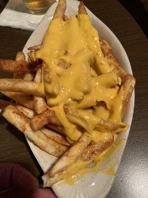 Sometimes you just need some cheese fries to absorb the beer.