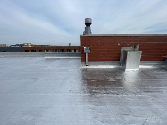 Flat roof restoration