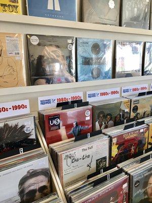 Lots of natural light & organized records