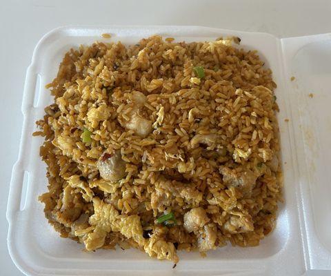 Spicy Chicken Fried Rice