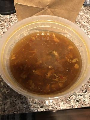 Hot & sour soup