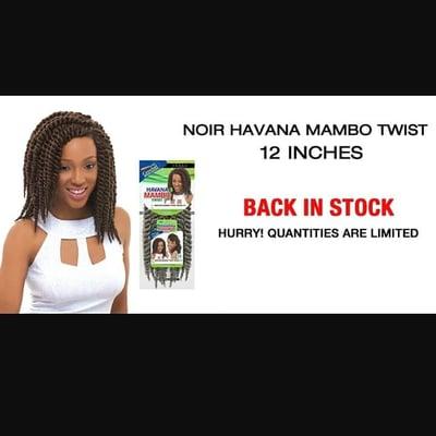 12 Inch Havana Mambo Twist crochet hair