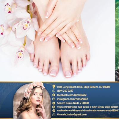 We offer Nail Trends, Manicure, Pedicure, Waxing, Acrylic Nails, Dipping Nails.