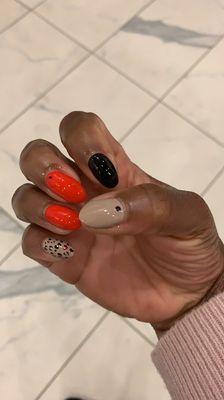 Birthday Nails by Sheaka  Madam Glam polish used