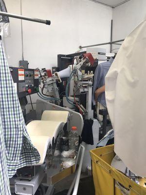 Shirt machine