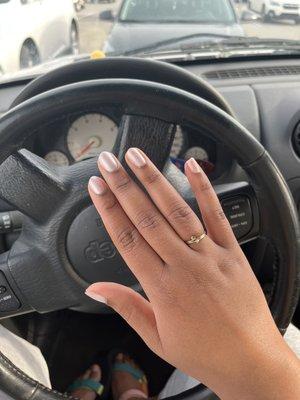 Nails look great from a distance