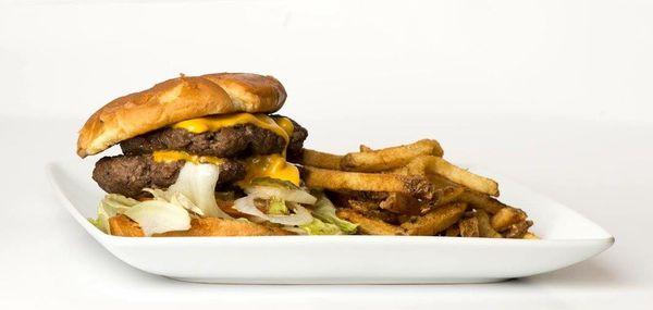 Homemade Burger & Fresh Cut Fries!!!