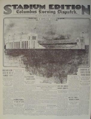 Front Page - October 20, 1922 - The Horseshoe Completed