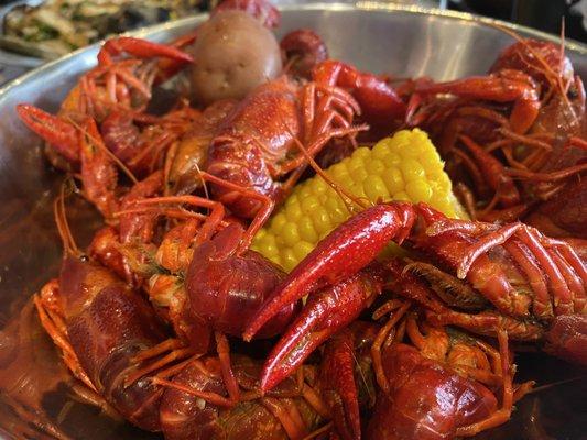 2# crawfish made traditional Cajun style