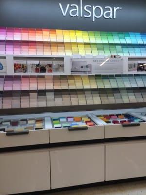 Paint selection for Valspar