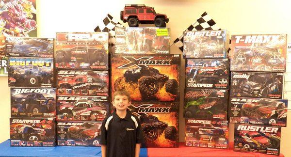 We have a huge selection of Traxxas R/C trucks!