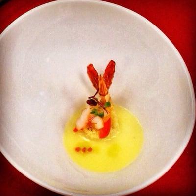 Prawns & Grits created, by Essie Parks