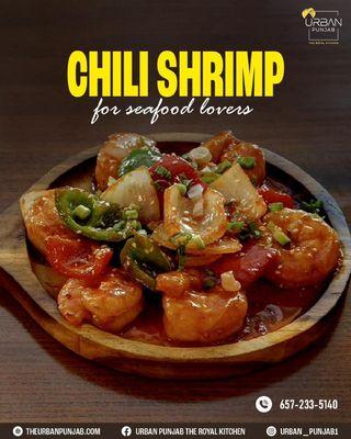 Chili Shrimps perfectly spiced for your taste buds