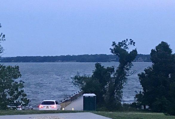 Fishing pier.