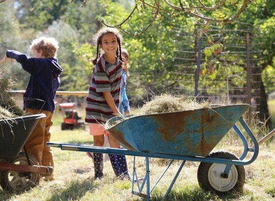 Waldorf education is learning for life with many hands-on opportunities.