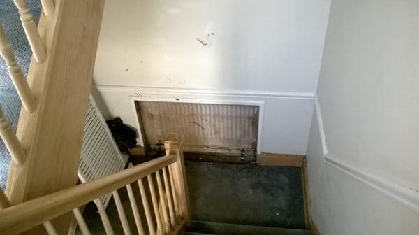 1st floor radiator ( has been off for six months now) 5.29.14