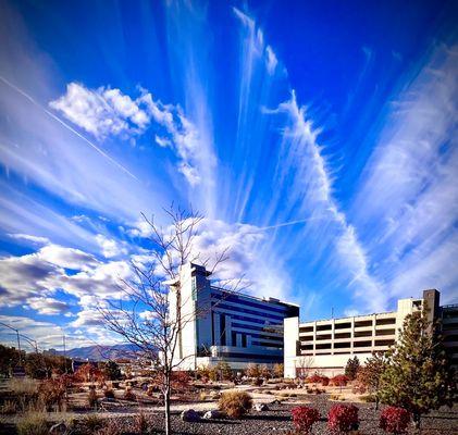 Nice clouds on a sunny afternoon day in November.