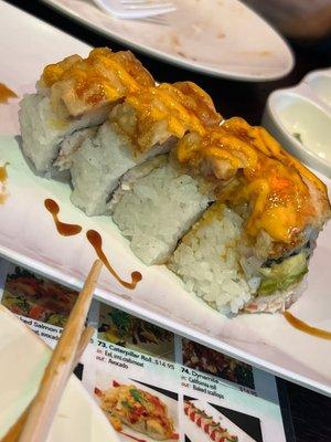 salmon tempura roll