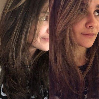 Before and After! Cut and Color