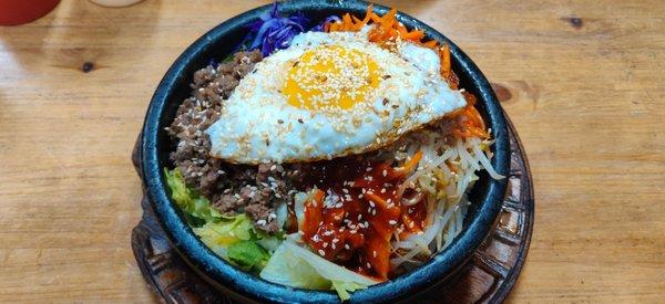 Stone bowl bibimbap