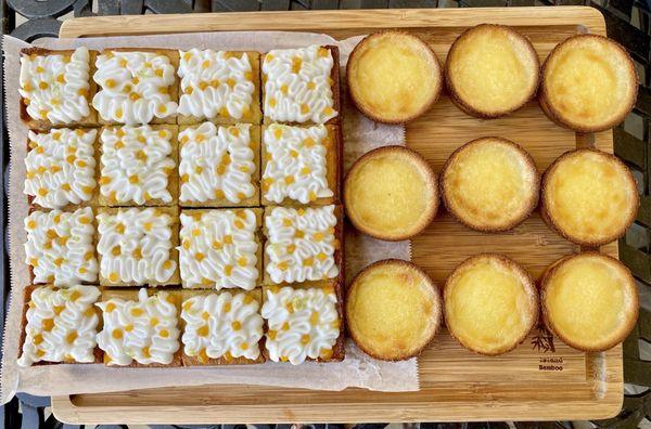 Coconut Lime Mochi Bars & Mochi Tarts.