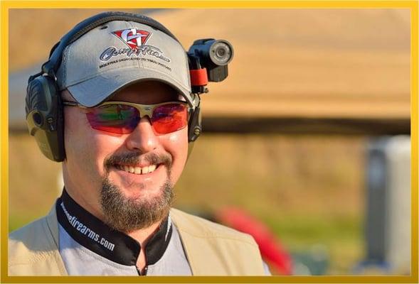 ONE on ONE Firearms VP of Operations Sean Young at the 2013 International Defensive Pistol Association Championship