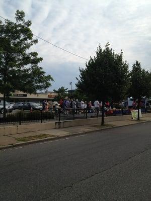 A nice day at the farmers market