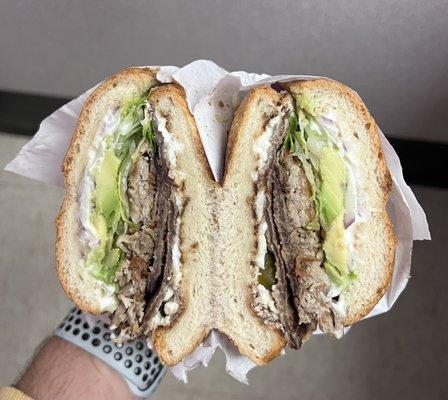 Torta - Milanesa de Res & Carnitas