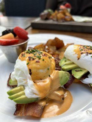 Sweet Potato Avocado Benedict