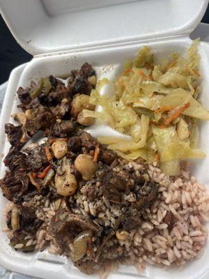 mini oxtail plate.