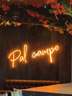 Pa'l Campo Sign