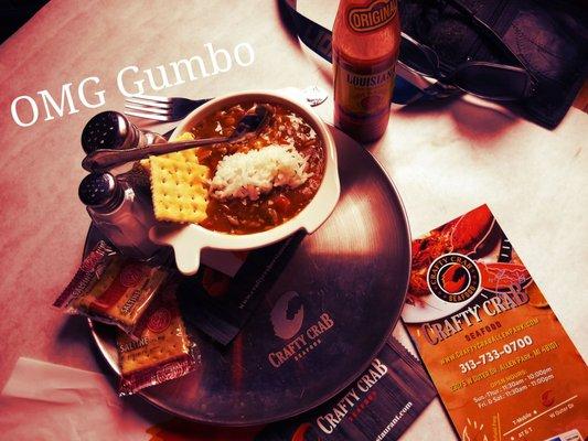 Love some great Gumbo outrageous Delicious