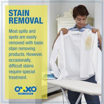 With decades of combined experience, our specialists can remove most of even the worst stains without damaging your garment. @oxxohouston