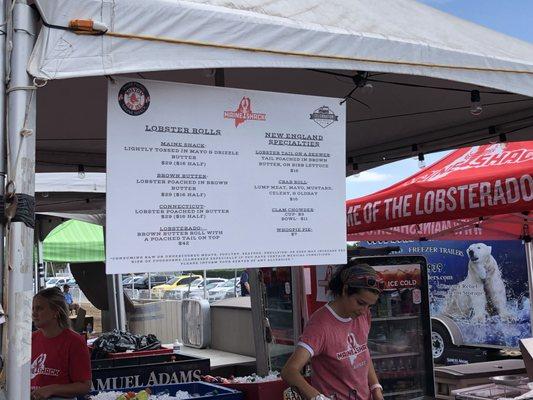 Lobster roll and Lobsterado!