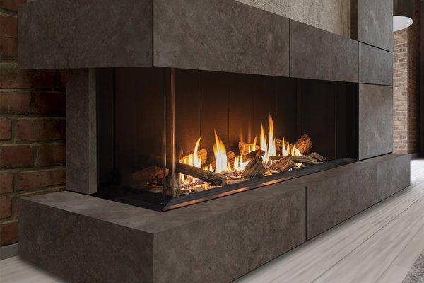 Urbana U70 Tall luxury fireplace