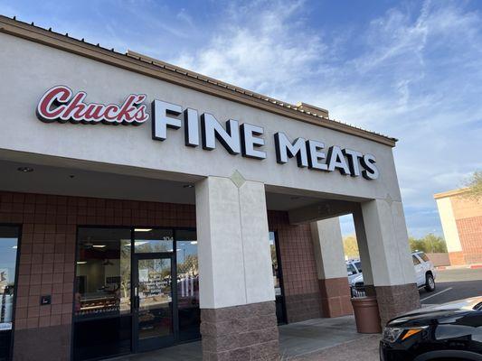 Chuck's Fine Meats store