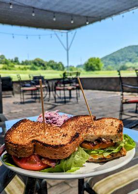 Views from the patio at lunch