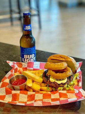 Burgers & Brews special every Friday!