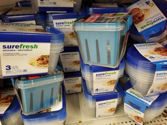 Plastic containers